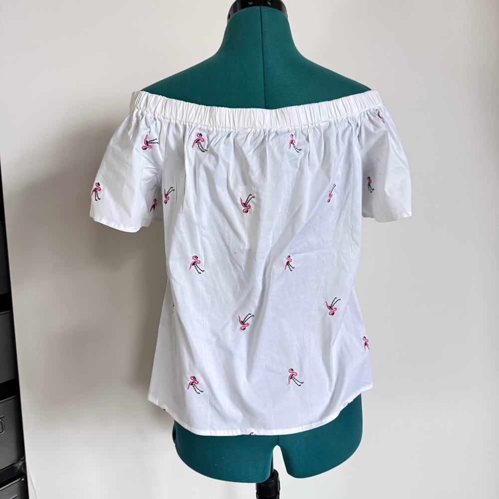 Off-Shoulder Flounce Top - Picture 2 of 6